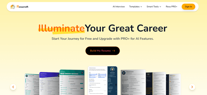 Resucraft — AI-Powered Resume & Interview Assistant